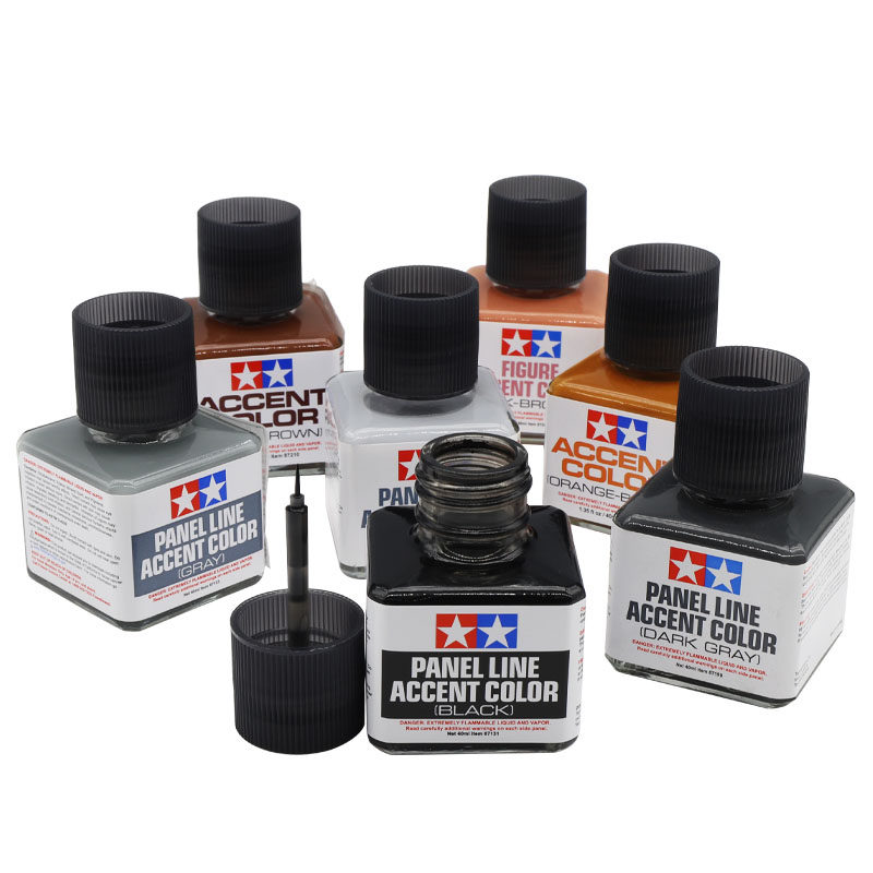 Tamiya Model Paint Set - 타미야 패널 라인 액센트 컬러 40ml