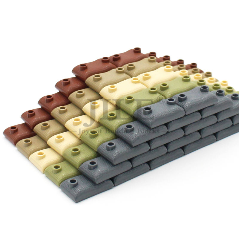 Lego Set Creator - MOC 빌딩 블록 군용 샌드백 도시