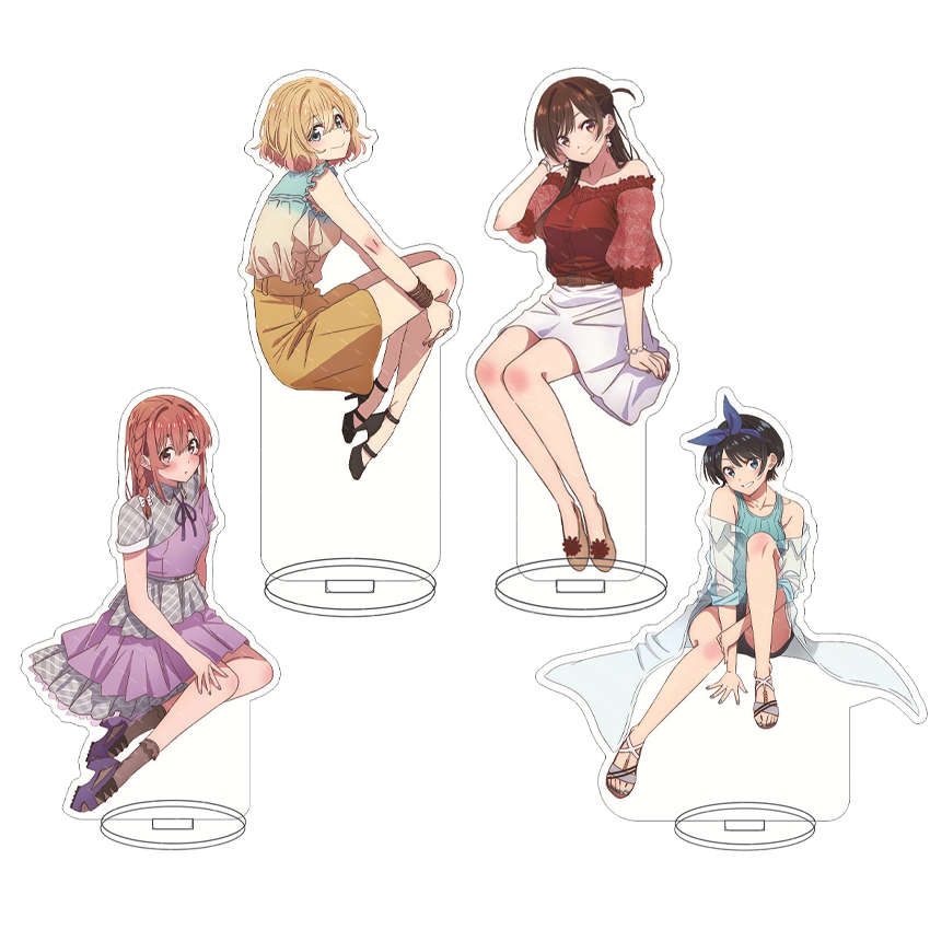 Figma Stand Set - 16CM 애니메이션 피규어 렌트-어-걸프렌드 ‌ 미즈하라