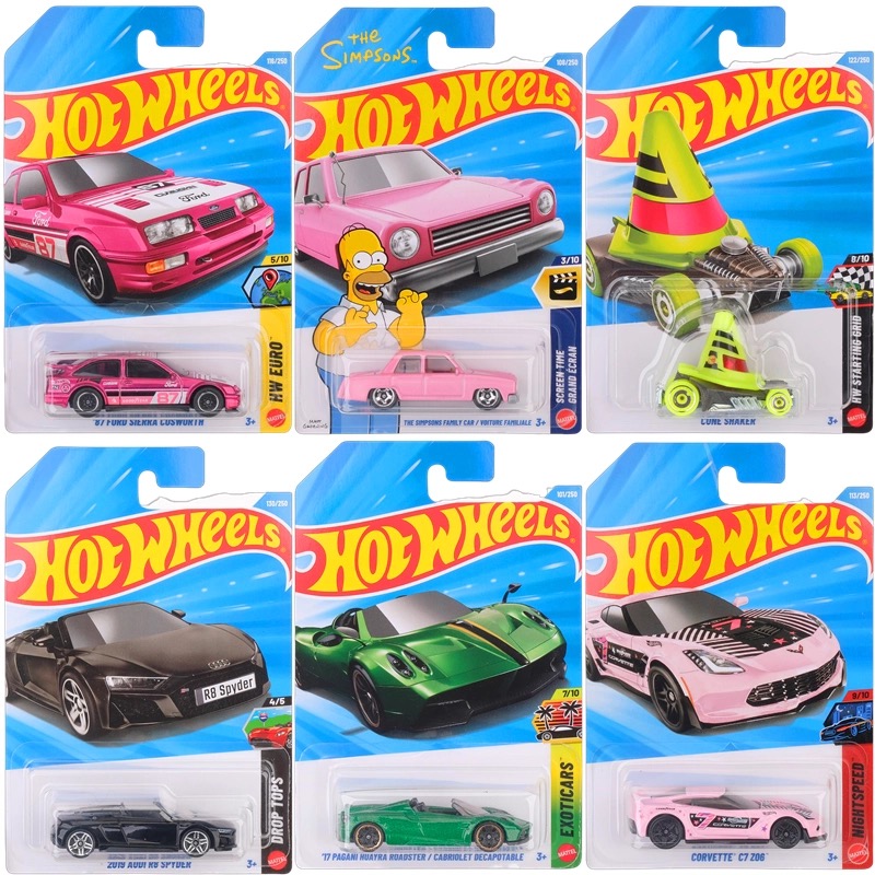 Hot Wheels Car Mainline - 핫휠 1/64 메인라인 시리즈 E 케이스