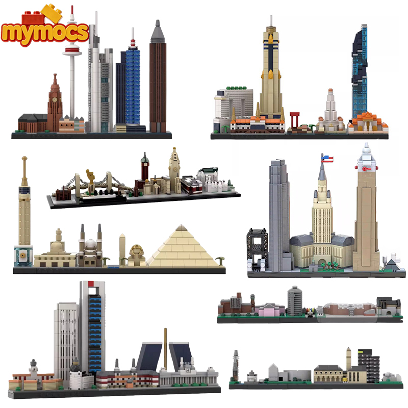 Lego Set Creator - 마이모크스 월드 시티 스카이라인 아키텍처 세트