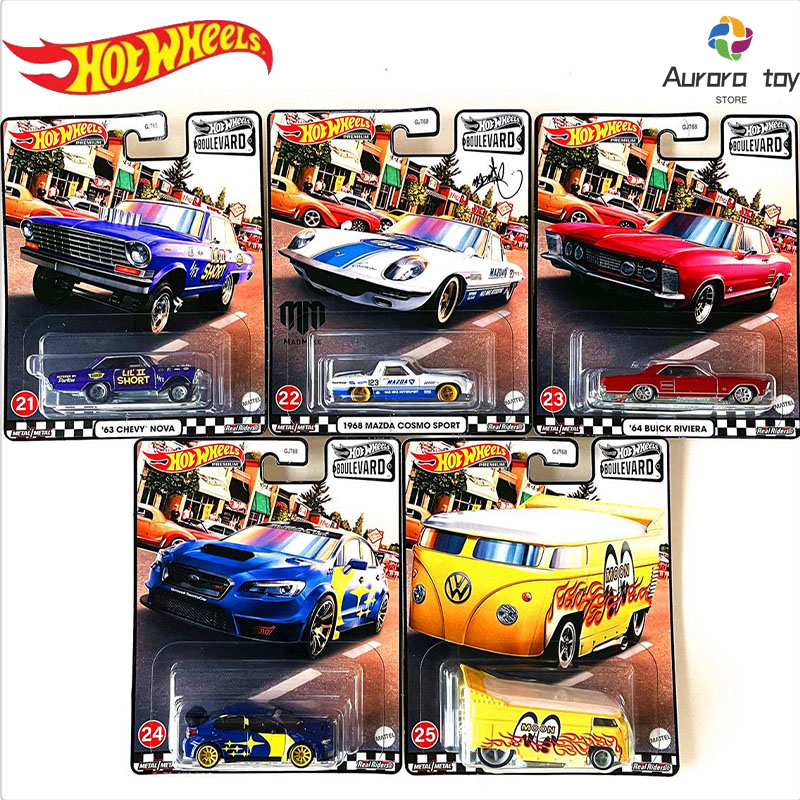 뜨거운 바퀴 자동차 모델 대로 5 시리즈 마즈다 스바루 - Mattel Toy Hot Wheels 리뷰 및 가격