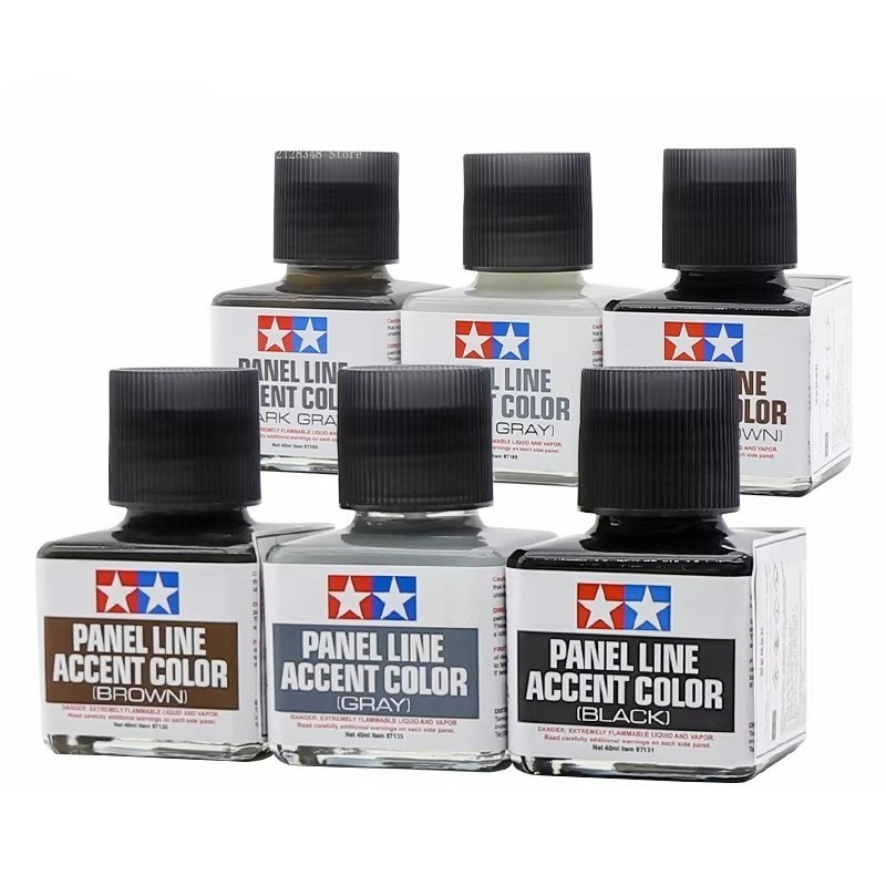 패널 라인 액센트 컬러 40ml 에나멜 페인트 틴너 다 - Tamiya Model Paint Set 리뷰 및 가격