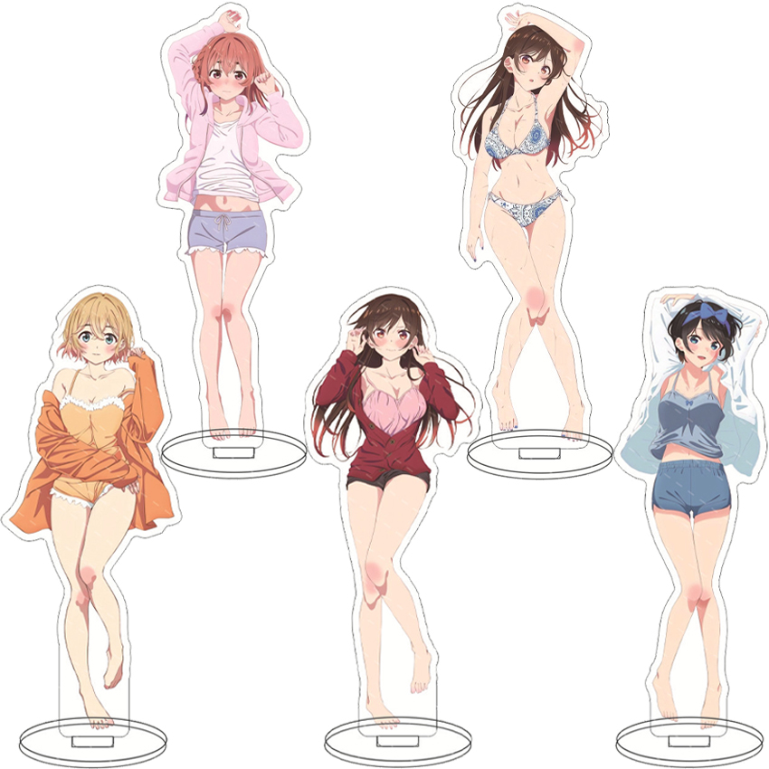 16CM 애니메이션 피규어 렌트 아 걸프렌드 ‌   미 - Figma Stand Set 리뷰 및 가격