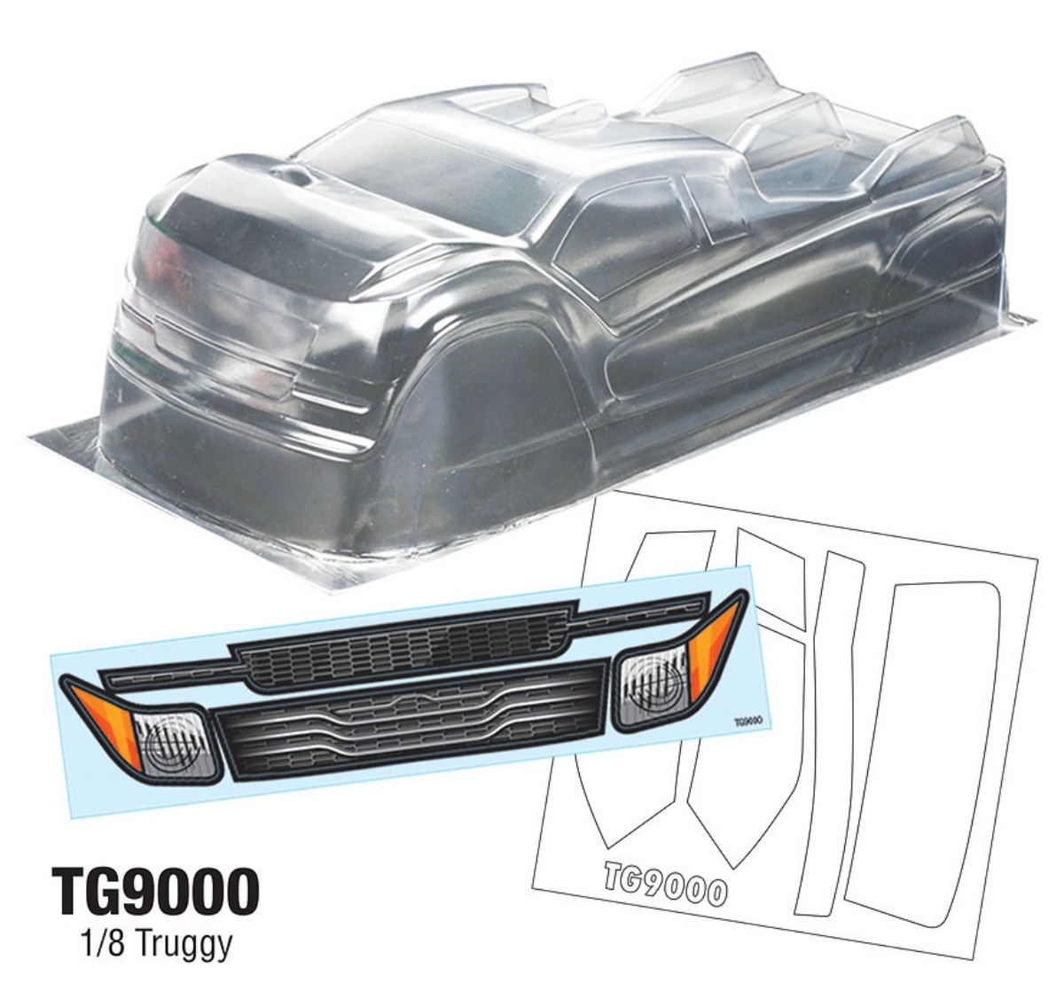 TG9000 1/8 트러기 바디는 팀 C T8TE, 아 - Tamiya Model Paint Set 리뷰 및 가격