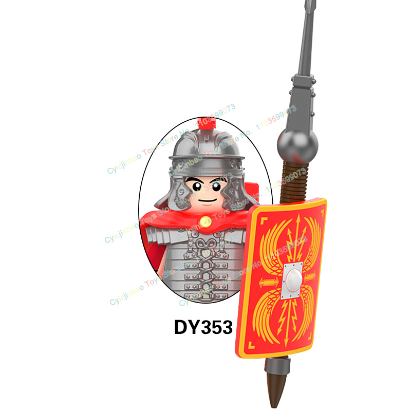 중세 군사 기사 군단 Hoplite Centurion  - Lego Minifigure Holder 리뷰 및 가격