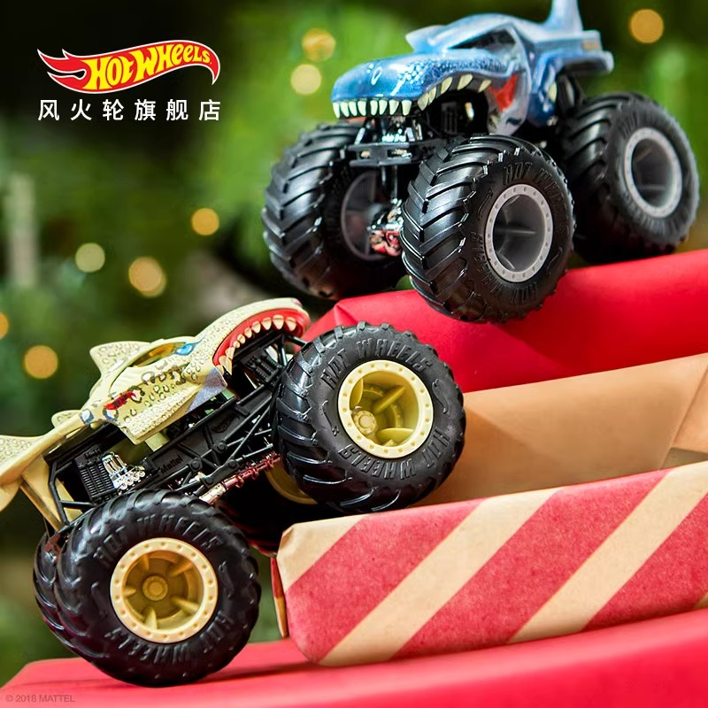 2025 핫휠 몬스터 트럭 Fyj44 Hw 타이거 샤크 - Hot Wheels Car Mainline 리뷰 및 가격