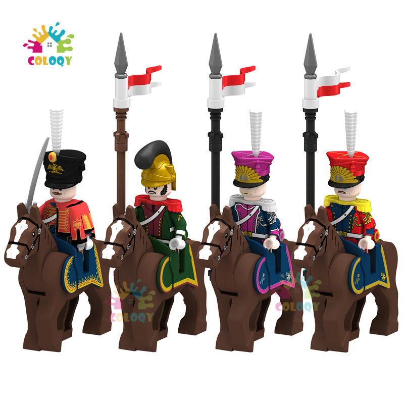 어린이 장난감 나폴레옹 기병대 빌딩 블록 전쟁 말 안장 - Lego Minifigure Holder 리뷰 및 가격