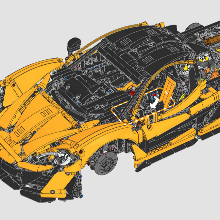 노란색 조립형 스포츠카 1:8 빌딩 블록 세트 레고 호 - Lego Set Technic 리뷰 및 가격