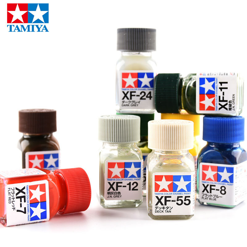 TAMIYA 에나멜 페인트 플랫 컬러 XF1-XF24  - Tamiya Model Paint Set 리뷰 및 가격
