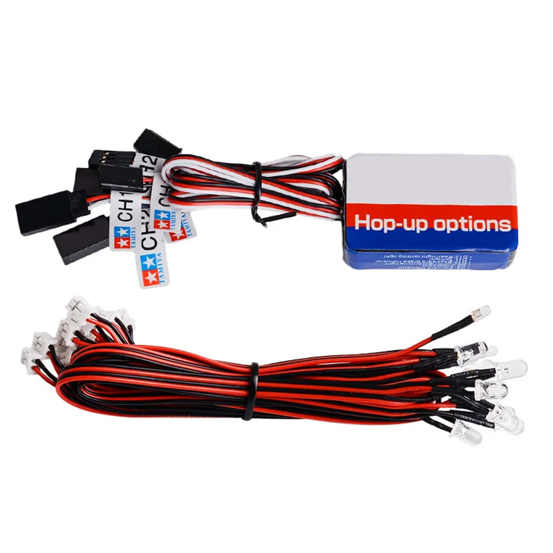 1/10 스케일 RC카 LED 조명 시스템 키트 12개 - Tamiya Model Rc Car 리뷰 및 가격