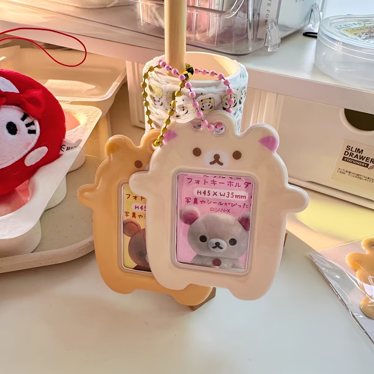 테디 베어 포토 프레임 2인치 보호용 ID 케이스 체인 - Pop Display Shelf 리뷰 및 가격
