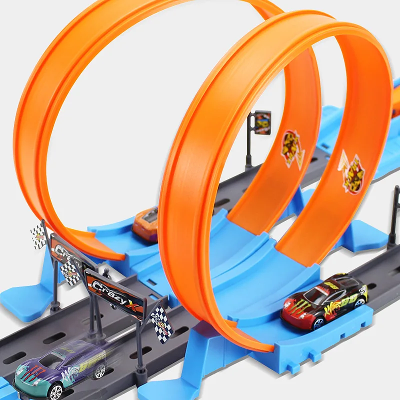 핫 스턴트 스피드 카 휠 모델 레이싱 트랙 DIY 조립 - Hot Wheels Car Track Sets 리뷰 및 가격