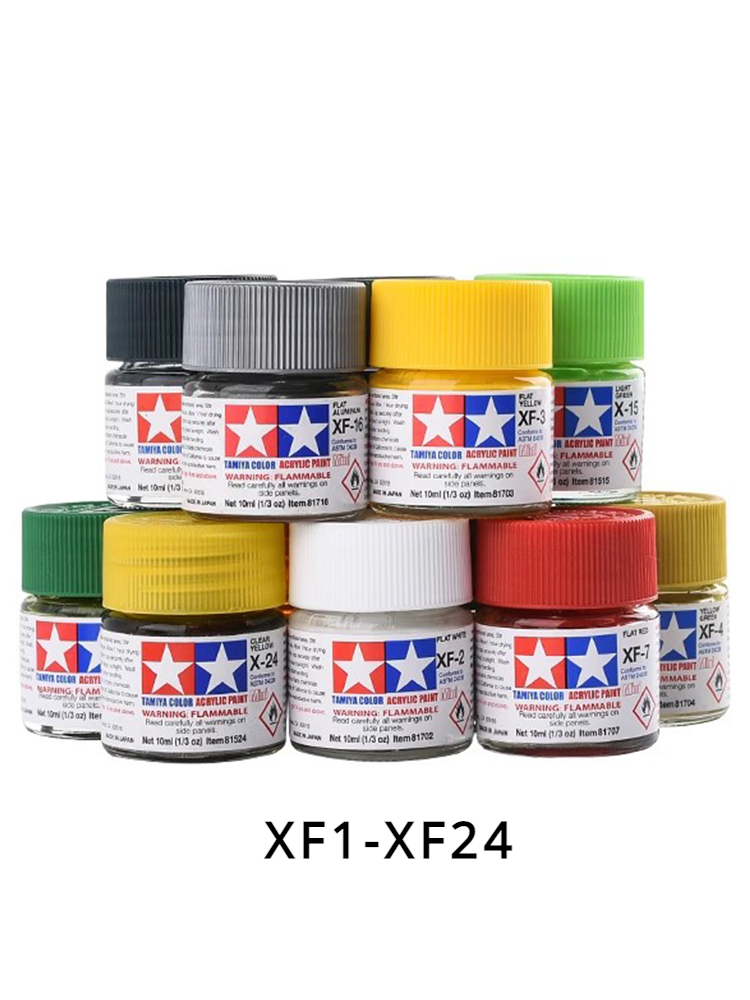 타미야 아크릴 페인트 XF1-XF24 플랫/매트 색상  - Tamiya Model Paint Set 리뷰 및 가격