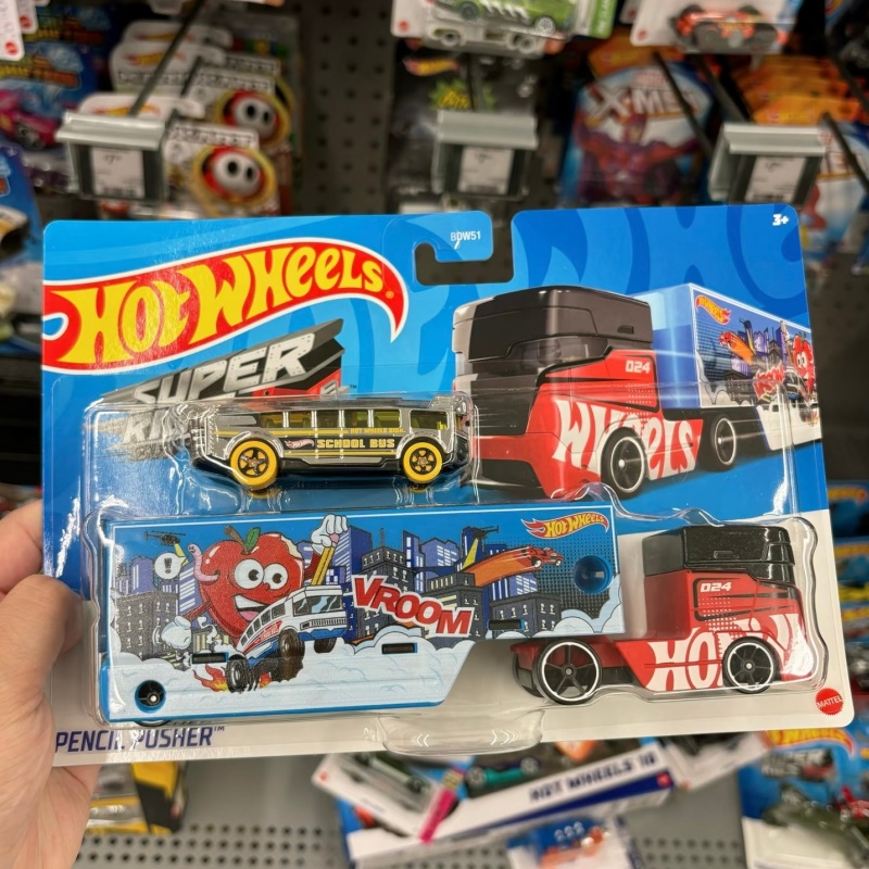 핫휠 BDW51 슈퍼 리그 시리즈 플랫 로딩 트랜스포트 - Hot Wheels Car Mainline 리뷰 및 가격