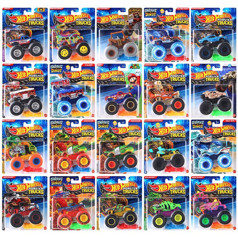 새로운 정품 핫휠 FYJ44 몬스터 트럭 시리즈 모델카 - Hot Wheels Car Mainline 리뷰 및 가격