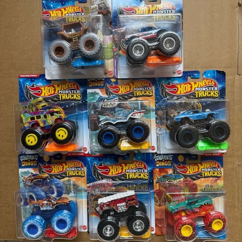 새로운 정품 핫휠 FYJ44 몬스터 트럭 시리즈 모델카 - Hot Wheels Car Mainline 리뷰 및 가격