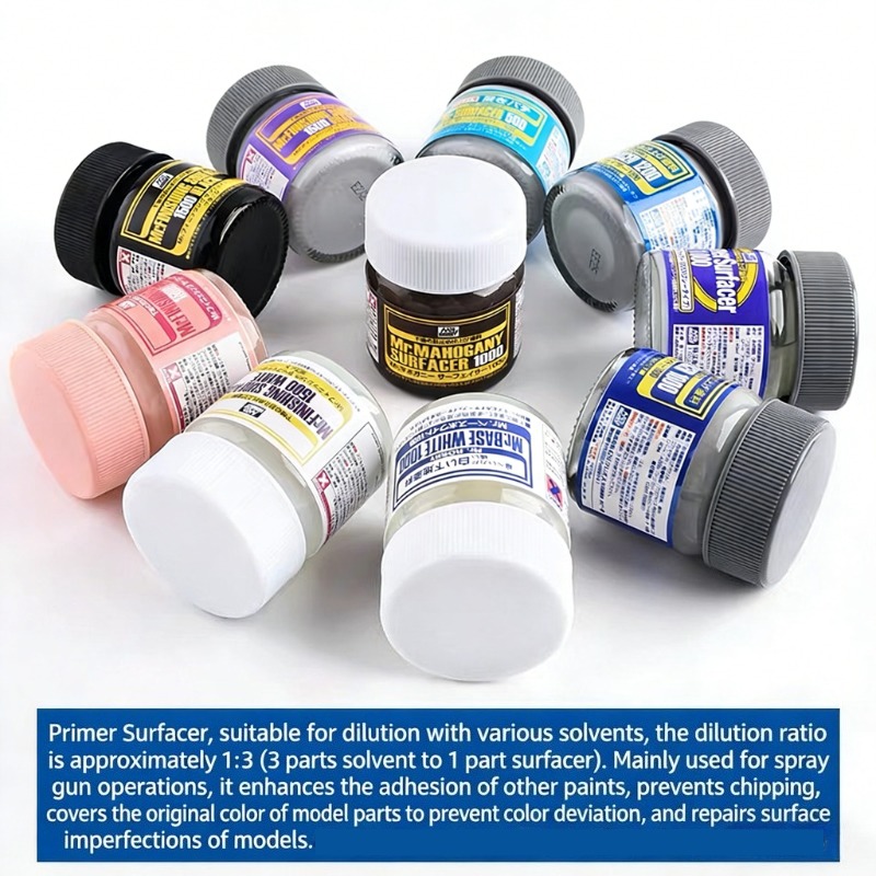 Mr.Hobby 수성 프라이머 SF283-290 40m - Tamiya Model Paint Set 리뷰 및 가격