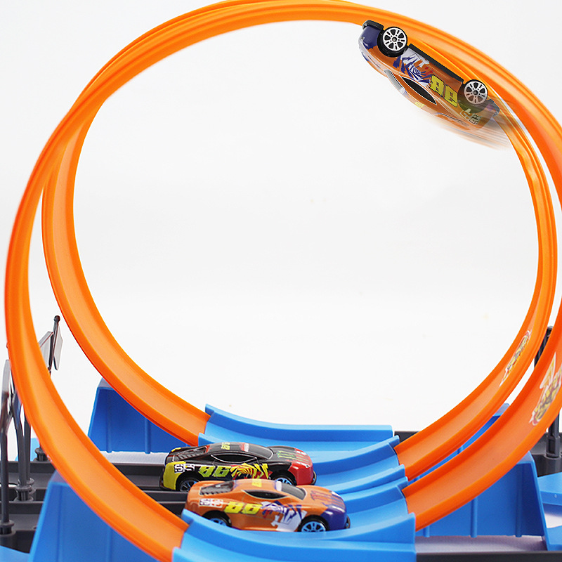핫 스턴트 스피드 더블 카 휠 모델 레이싱 트랙, DI - Hot Wheels Car Track Sets 리뷰 및 가격
