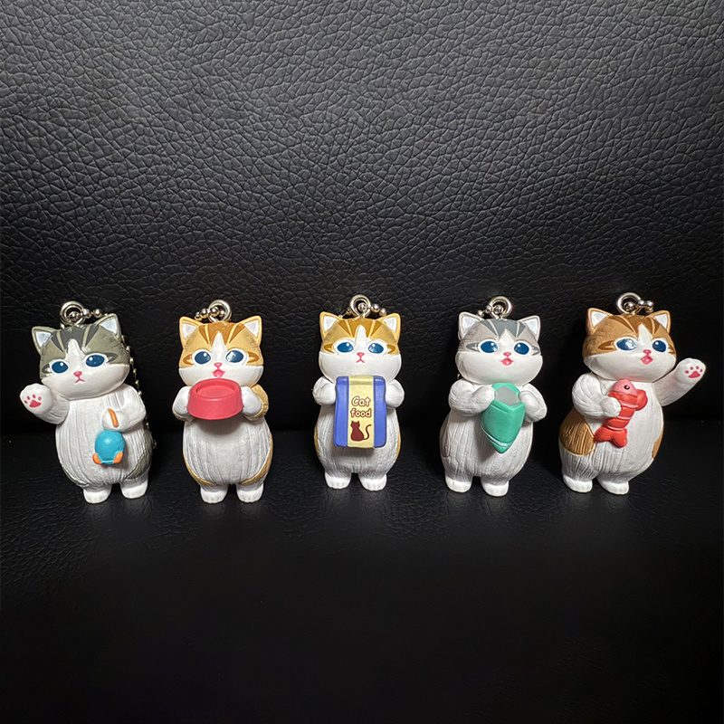 모후산드 귀여운 고양이 키체인 블라인드 박스 귀여운 애 - Action Figure Stand 리뷰 및 가격