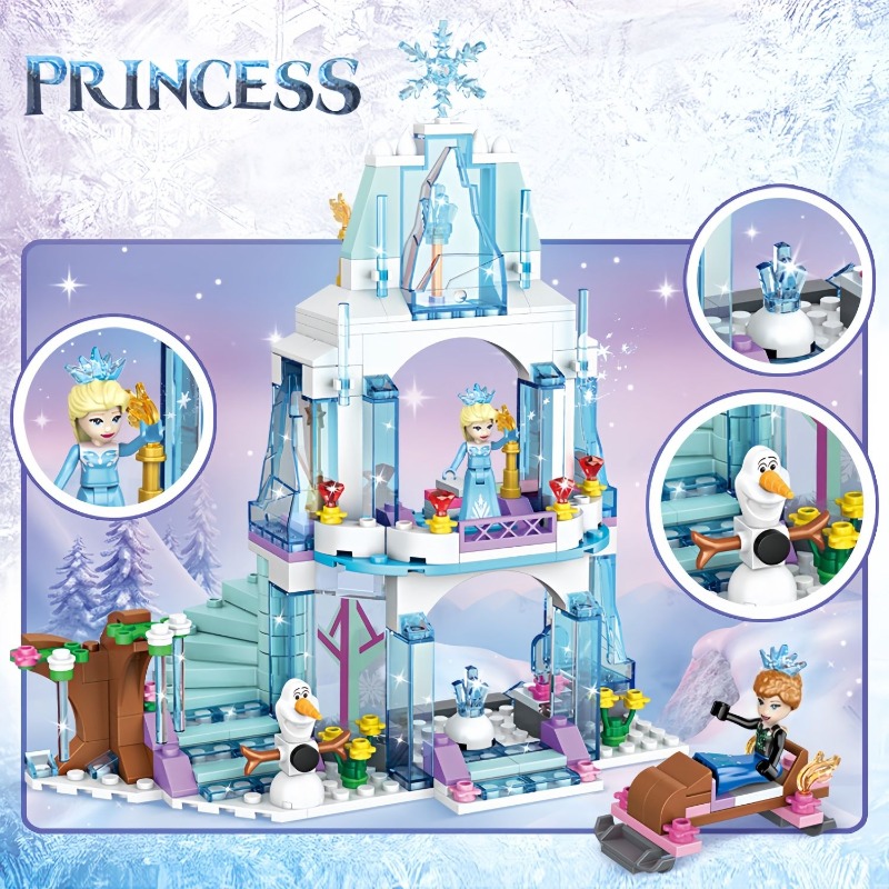 엘사 아이스 캐슬 빌딩 블록 세트, 공주 아이스 팰리스 - Lego Set Technic 리뷰 및 가격