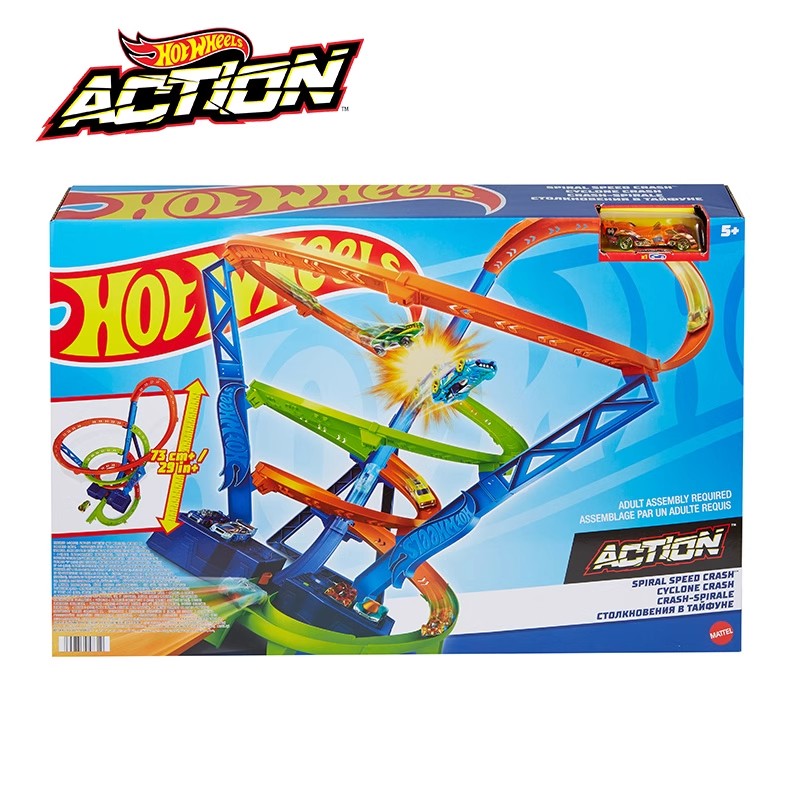 핫 휠 전기 회오리 임팩트 트랙 세트, 합금 자동차 퍼 - Hot Wheels Car Track Sets 리뷰 및 가격