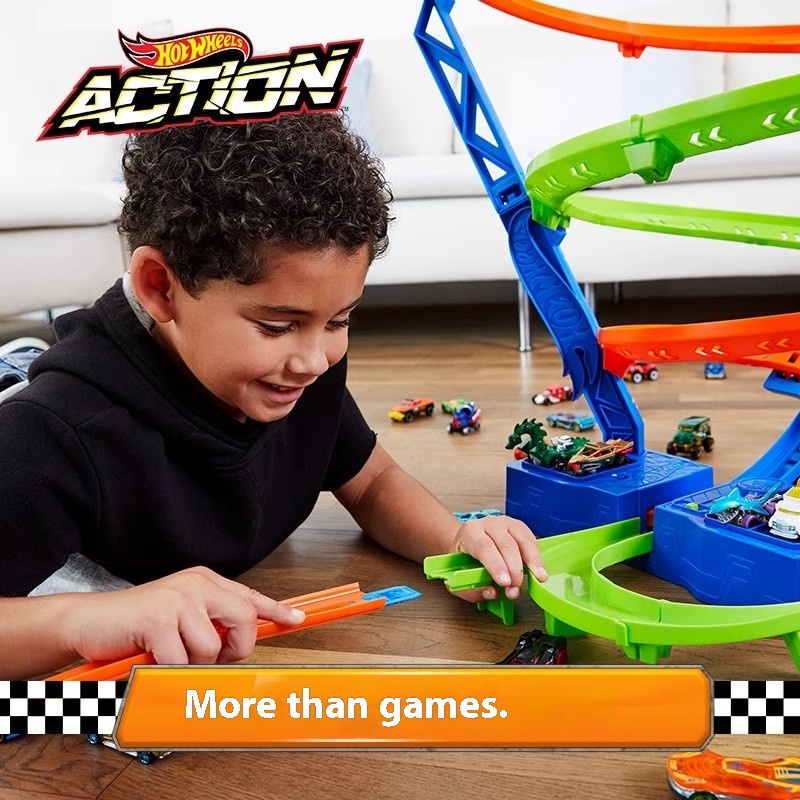 핫 휠 전기 회오리 임팩트 트랙 세트, 합금 자동차 퍼 - Hot Wheels Car Track Sets 리뷰 및 가격