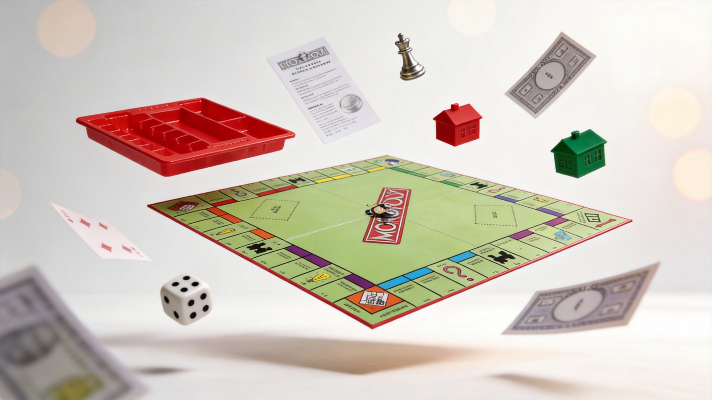 모노폴리 주니어 보드게임 - 8세 이상을 위한 프리미엄 - Hasbro Game Monopoly 리뷰 및 가격