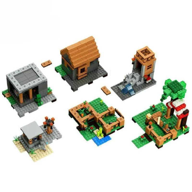 핫토이즈 더 빌리지 스페셜 에디션 빌딩 블록스 스티브  - Lego Set Creator 리뷰 및 가격