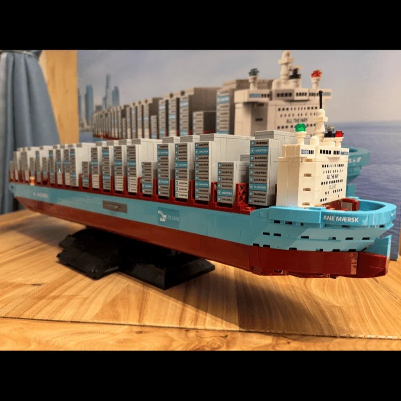 새로운 2026년형 이중 연료 컨테이너 선박 브릭 퍼즐 - Lego Set Technic 리뷰 및 가격